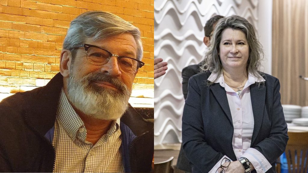Carlos Josias, sócio fundador do C. Josias & Ferrer; e a educadora Jane Manssur / Arquivo Pessoal / Arquivo JRS